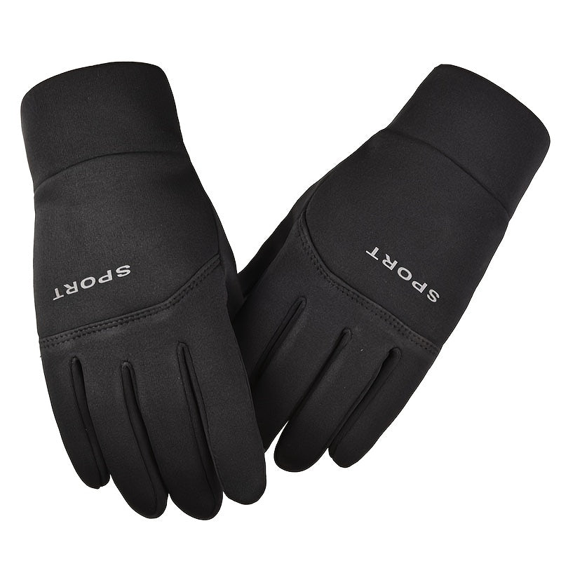 Warm Waterproof Touch Screen Gloves for Winter Sports Non Slip Grip