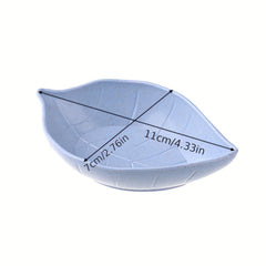 12pcs Leaf Shaped Sauce Dish Seasoning Plate for Sushi Dipping Bowls