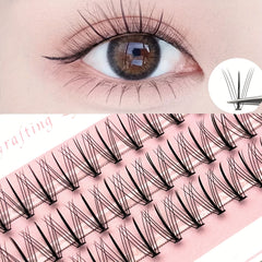 60pcs Mikiwi Sandwich Cluster Lashes for DIY Lash Extensions