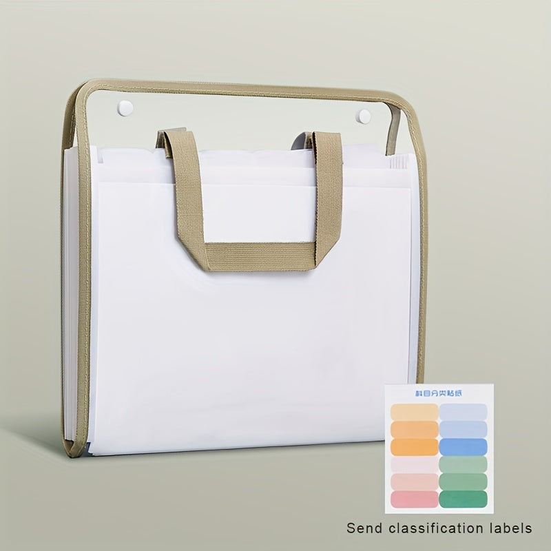 13 Layer Folder Paper Storage Bag Large Capacity Paper Organizing Tool