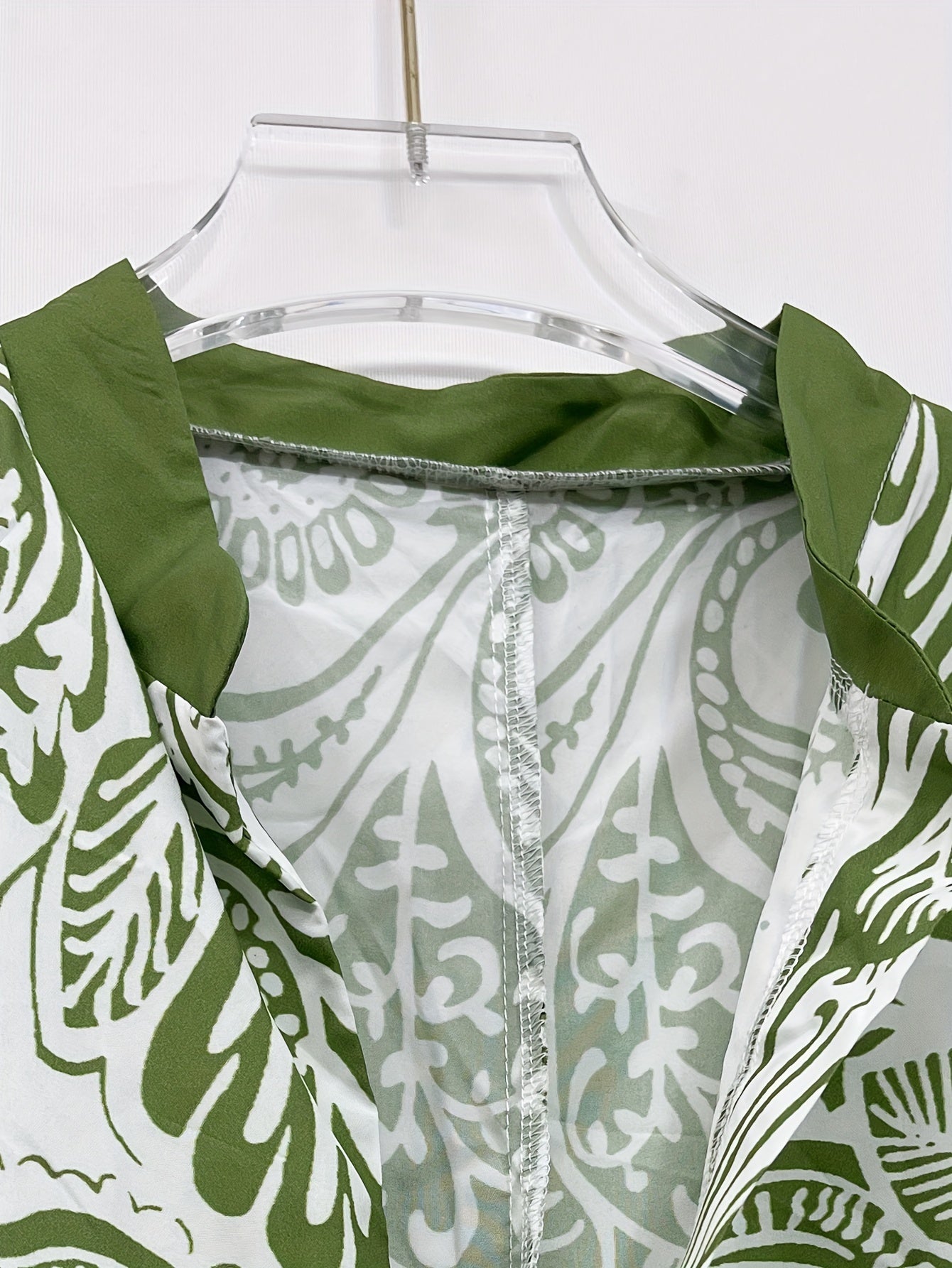  Floral Print Button Up Short Sleeve Jumpsuit