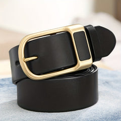 Men's PU Leather Buckle Belt Decorative Belt Husband Boyfriends Birthday