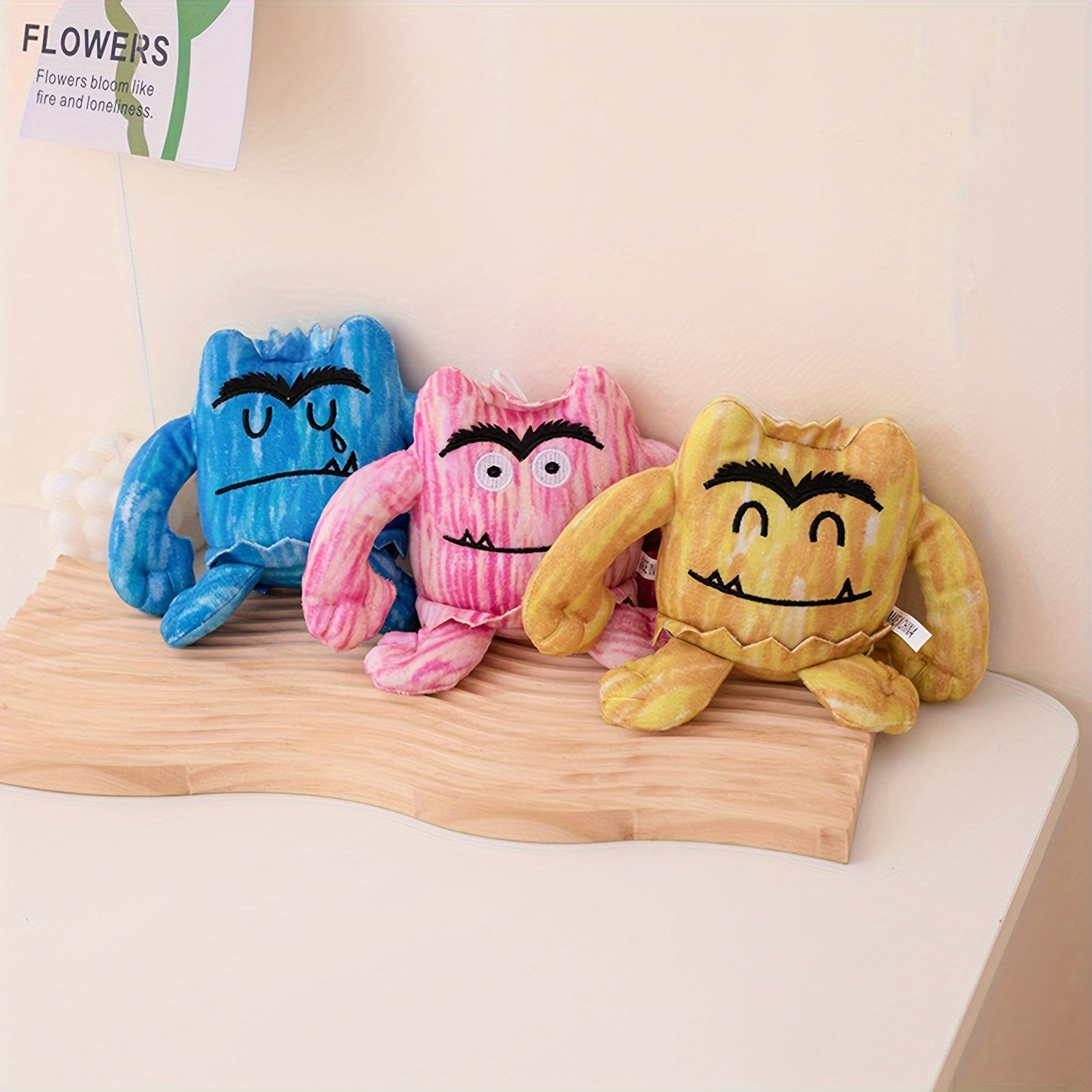 Emotional Little Monster Plush Toy
