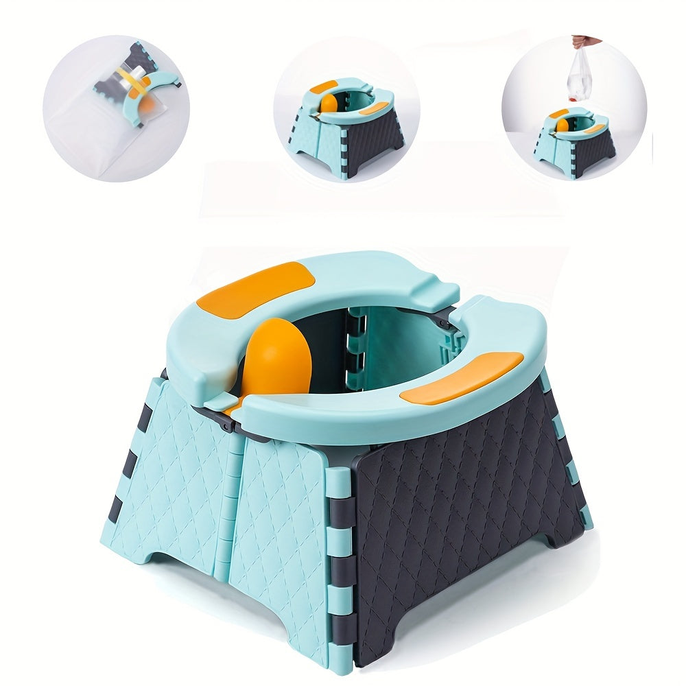 Kids Travel Potty Portable Training Seat Toddler Foldable Toilet Seat Baby Potty