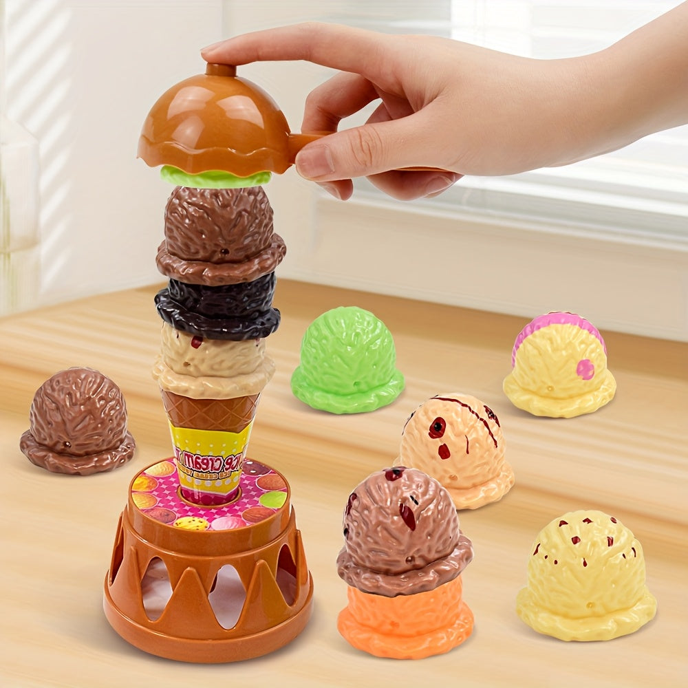 Ice Cream Folding Fun Interactive Parent Youngsters Desktop Game