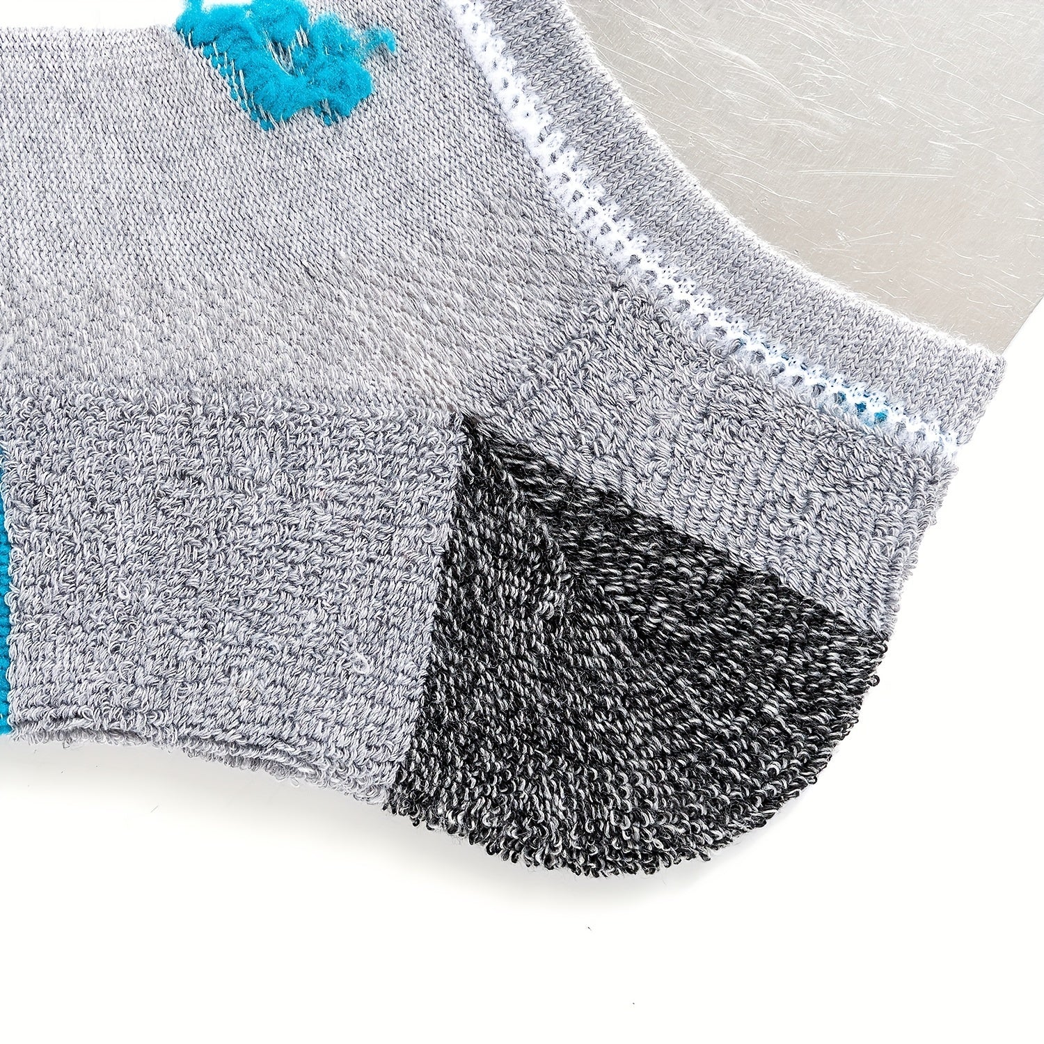 6 Pairs Letter Print Sports Socks Low Cut Ankle Socks Women's Stockings