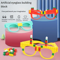 DIY Building Blocks Glasses for Kids Educational Toy