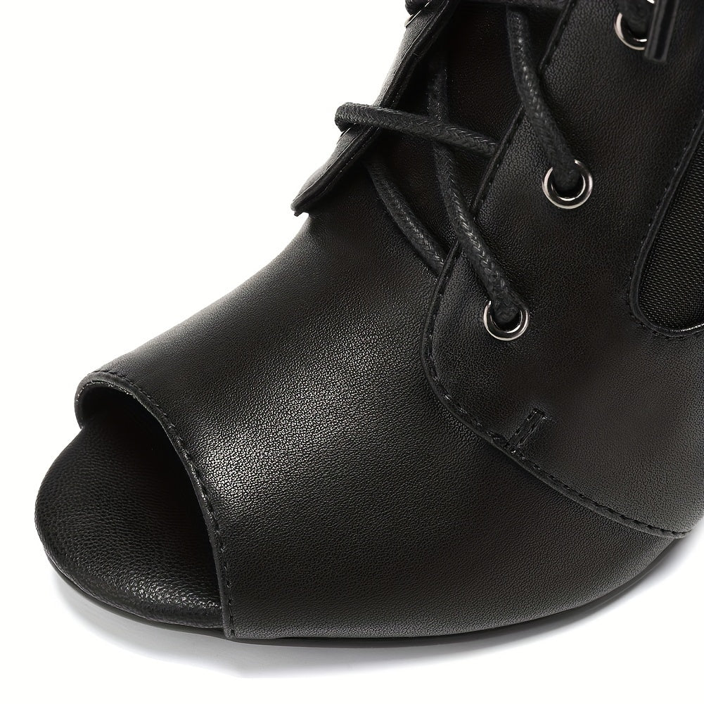 Dance Open Fish Mouth High Heels For Jazz