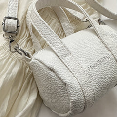 Mini Crossbody Boston Bag PU Shoulder Satchel Women's Casual Handbag