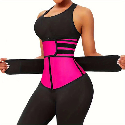 Zipper Waist Trainer Tummy Control Girdle Belt