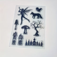 Fairy Series Stamp for Scrapbook Decoration