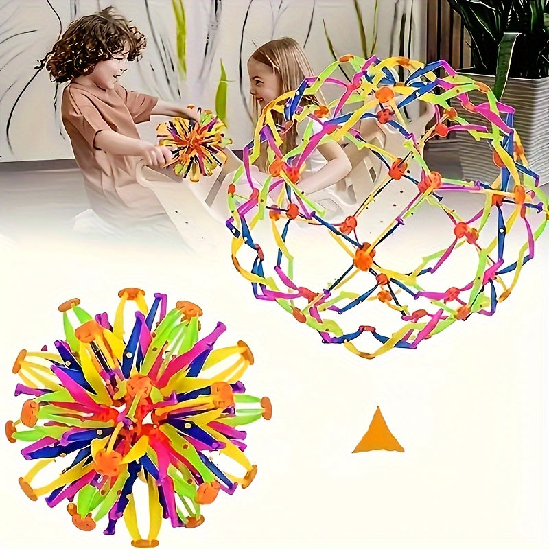 Expandable Fidget Sphere Inflatable Sensory Ball