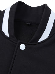 Men's Casual Baseball Jacket K & O Print