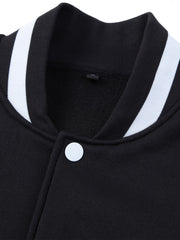 Men's Bunny Graphic Button Up Jacket