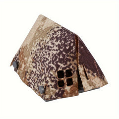 Camouflage Tent Campfire Building Blocks Toy