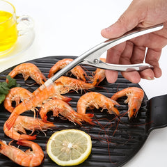 Stainless Steel Shrimp and Prawn Peeler 8 Inch Kitchen Tool