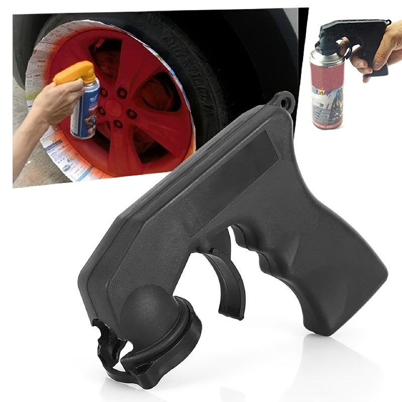 Paint Care Spray Gun Handle Full Grip Trigger Locking Collar Car Maintenance