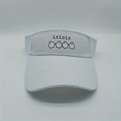 Solid Unisex Sun Hat Sunshade Peaked Cap Summer Running Sports Empty Top Hat