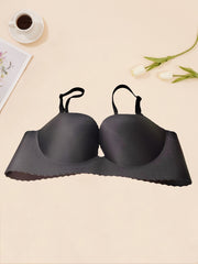 Comfortable Wireless T-shirt Bra Solid Glossy Women's Lingerie