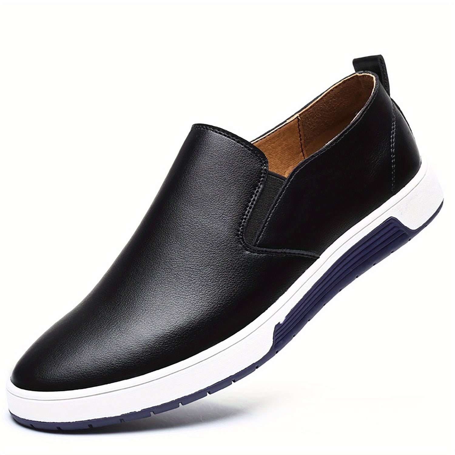 Men's Slip On Comfort Loafers Smart Casual Shoes Minimalist Flat