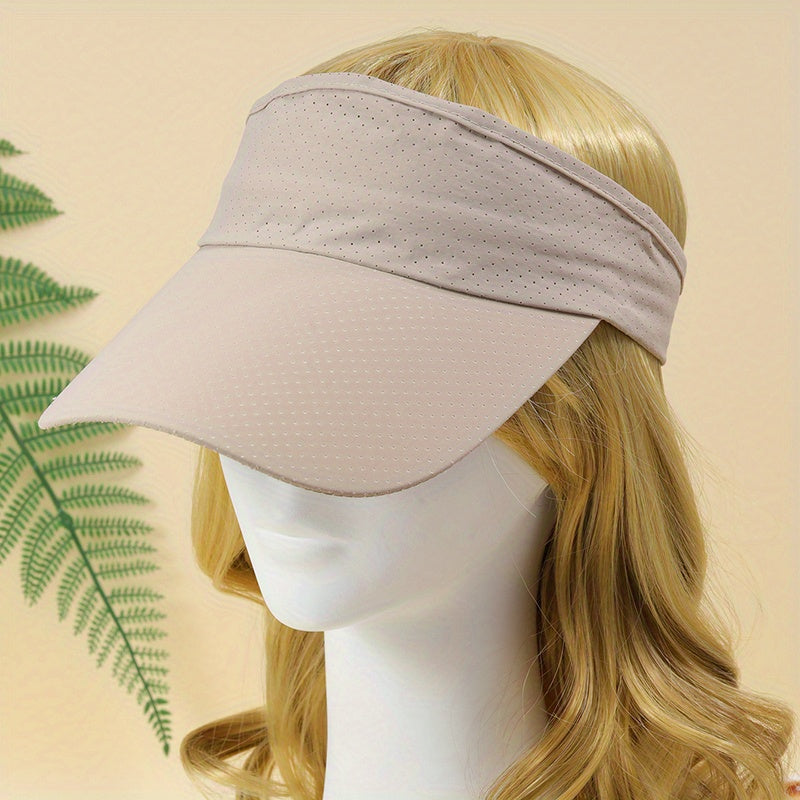 Mesh Breathable Visor Hat UV Protection Lightweight Baseball Cap