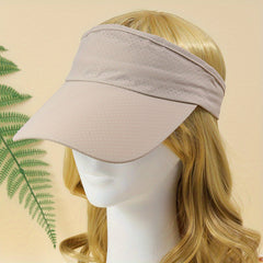 Mesh Breathable Visor Hat UV Protection Lightweight Baseball Cap