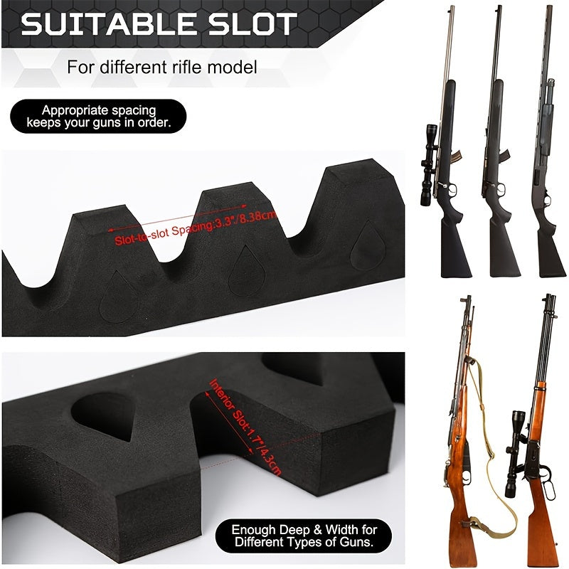 5-Slot Heavy Duty Foam Rack Kit with Magnetic Strip and Hook