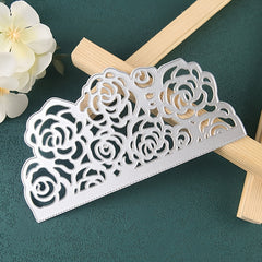 7pcs Lace Flower Edge Border Metal Dies For Card Making Wedding Scrapbook