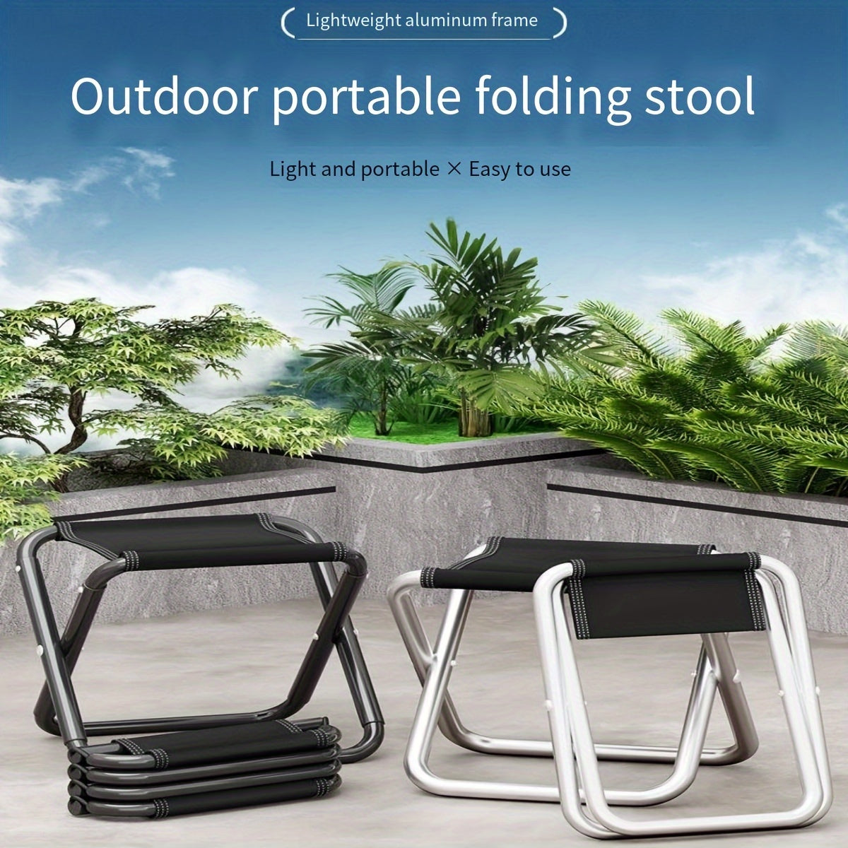 Outdoor Folding Stool for Travel Camping