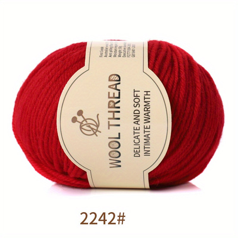 2pcs Australian Wool Thread - DIY Knitting - Warm and Soft