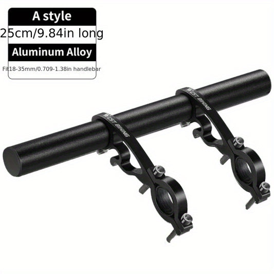 Bike Handlebar Extension Bracket Headlight Mounting Rod Bike Extension Rack