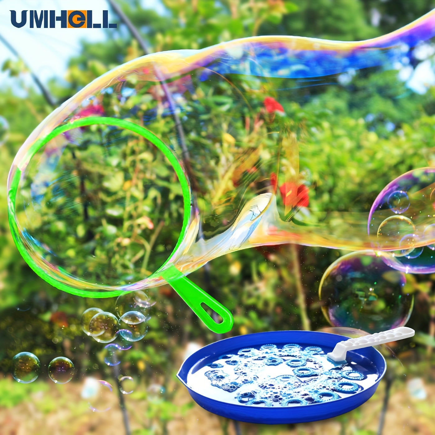 DIY Giant Bubble Wands Set Random Colors Outdoor Fun Party