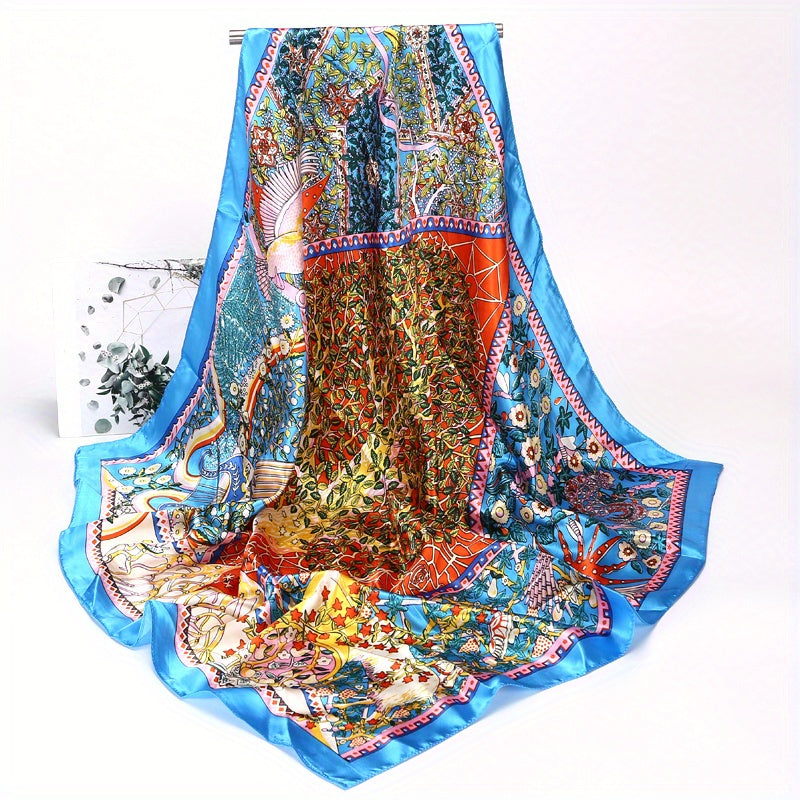 Wealth Tree Print Scarf Bandana for Men and Women
