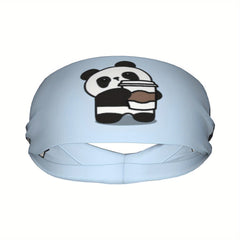 Panda Sports Headband Sweat Wicking Stretchy & Breathable Polyester