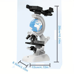 Adjustable Focus Microscope Student Lab Kit