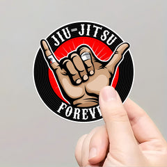 Jujitsu Permanent Stickers for Laptops Water Bottles Tumblers