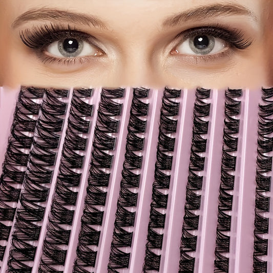 100pcs 8-16mm Mix D Curl Cluster Lashes Individual Lashes Lash Extensions