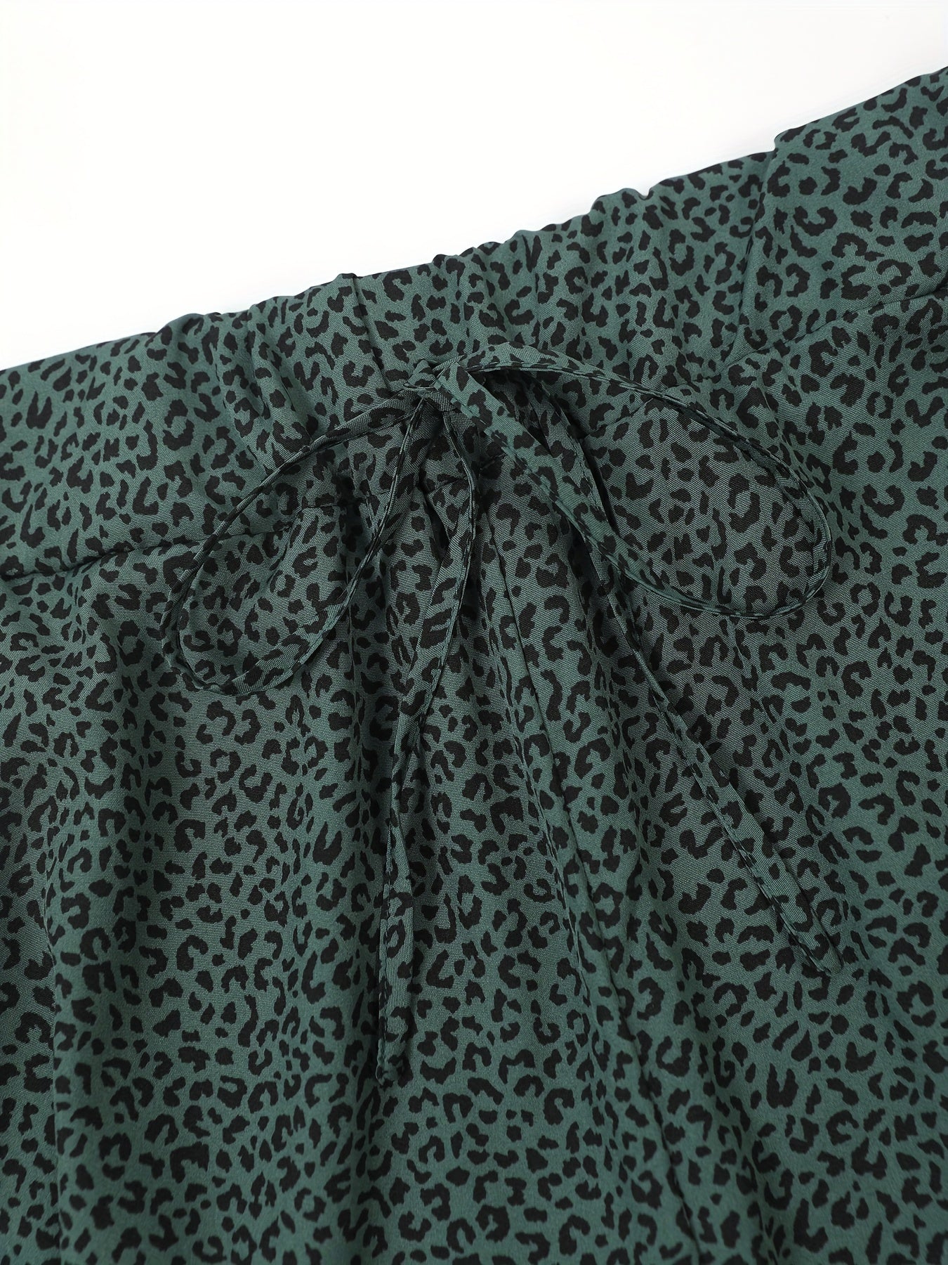  Women's Leopard Print Jogger Trousers