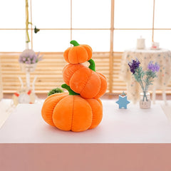 Fluffy Pumpkin Plush Toy Halloween Party Favors