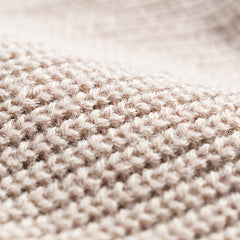 Retro Cotton Brimless Flip up Hat - Adjustable Rolled Cuff