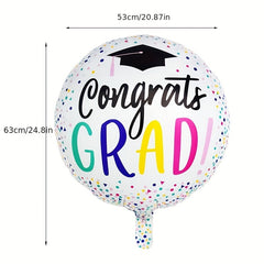 Congrats Grad Graduation Balloons Graduation Party Decorations