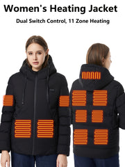 Women's Heated Jacket for Outdoor Activities