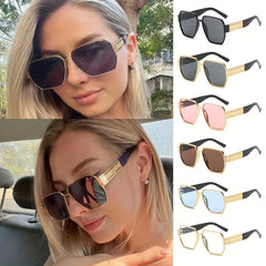 Geometric Sunglasses Candy Outdoor UV400 Sun Shades For Driving