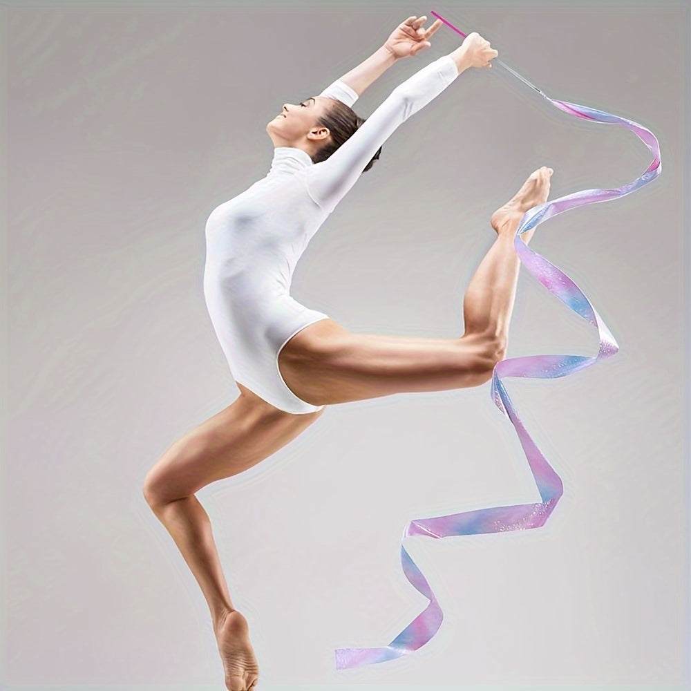Gymnastic Ribbon Dance Ribbon Twirling Baton 199