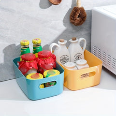 Portable Transparent Storage Box for Cosmetics and More