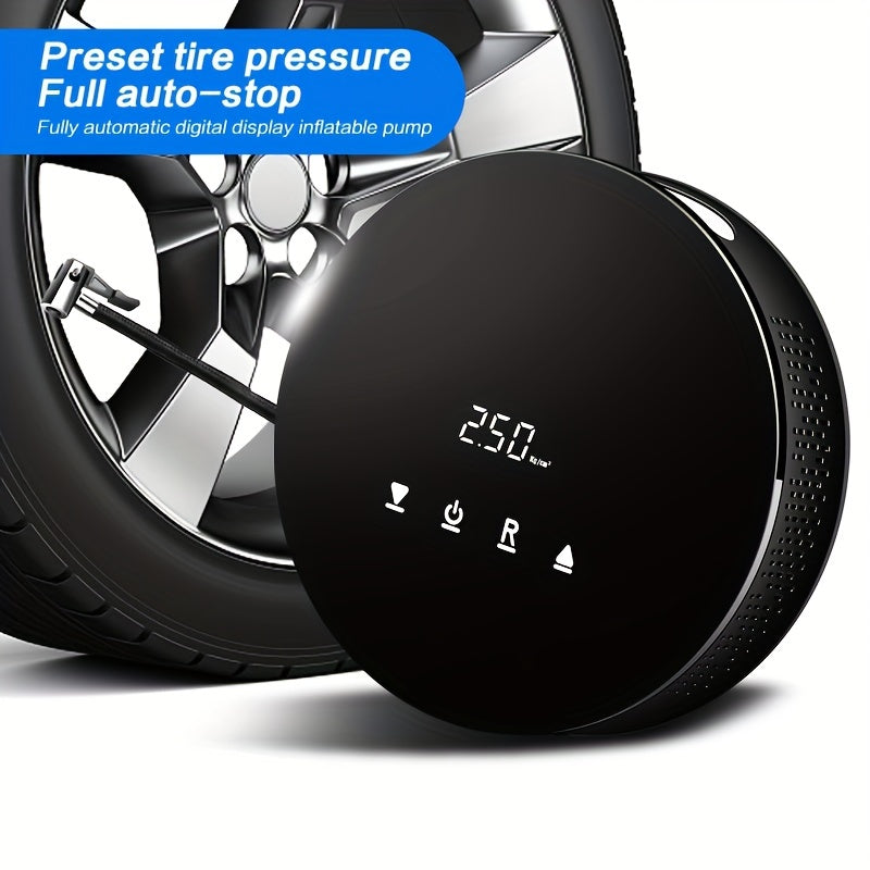 Portable 12V Air Pump Car Mount Inflatable Pump