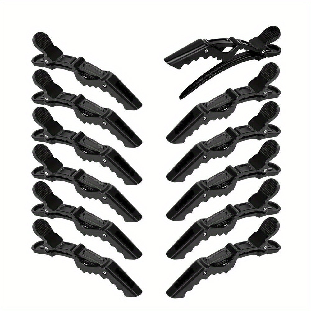 12pcs Hair Clip Basic Duck Billed Clip Hair Styler Women's Hair Accessories