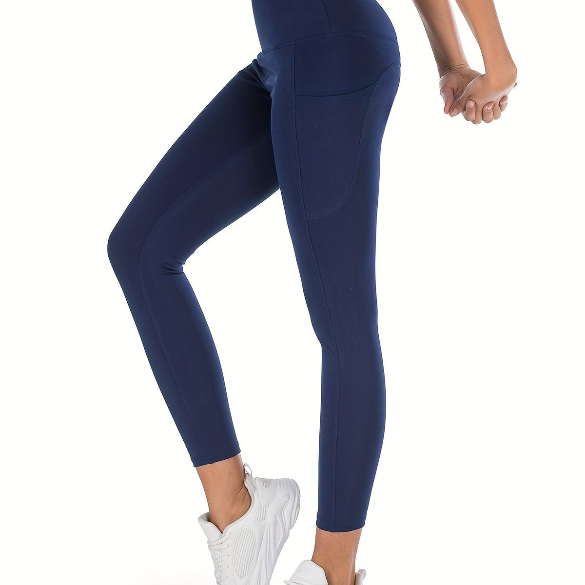 High Stretch Sports Leggings With Pockets for Yoga Fitness Gym