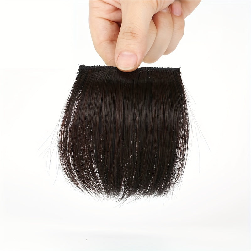 Women's Straight Hair Extension - Invisible Patch Clip