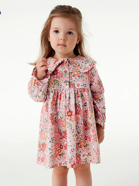 Kid Girls Floral Princess Dress A Line Dresses For Party